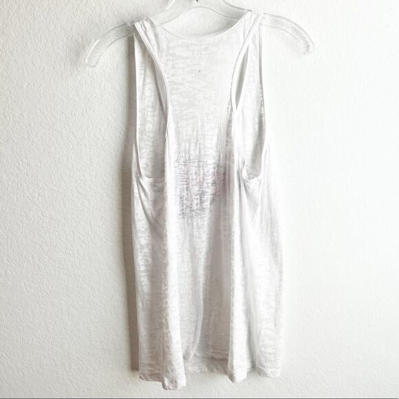 Blue 84 University of Houston Cougars White Red Sleeveless Women Tank Size XL - Picture 3 of 3